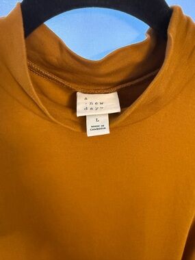 A New Day A-Line Maxi Mock Neck Dress